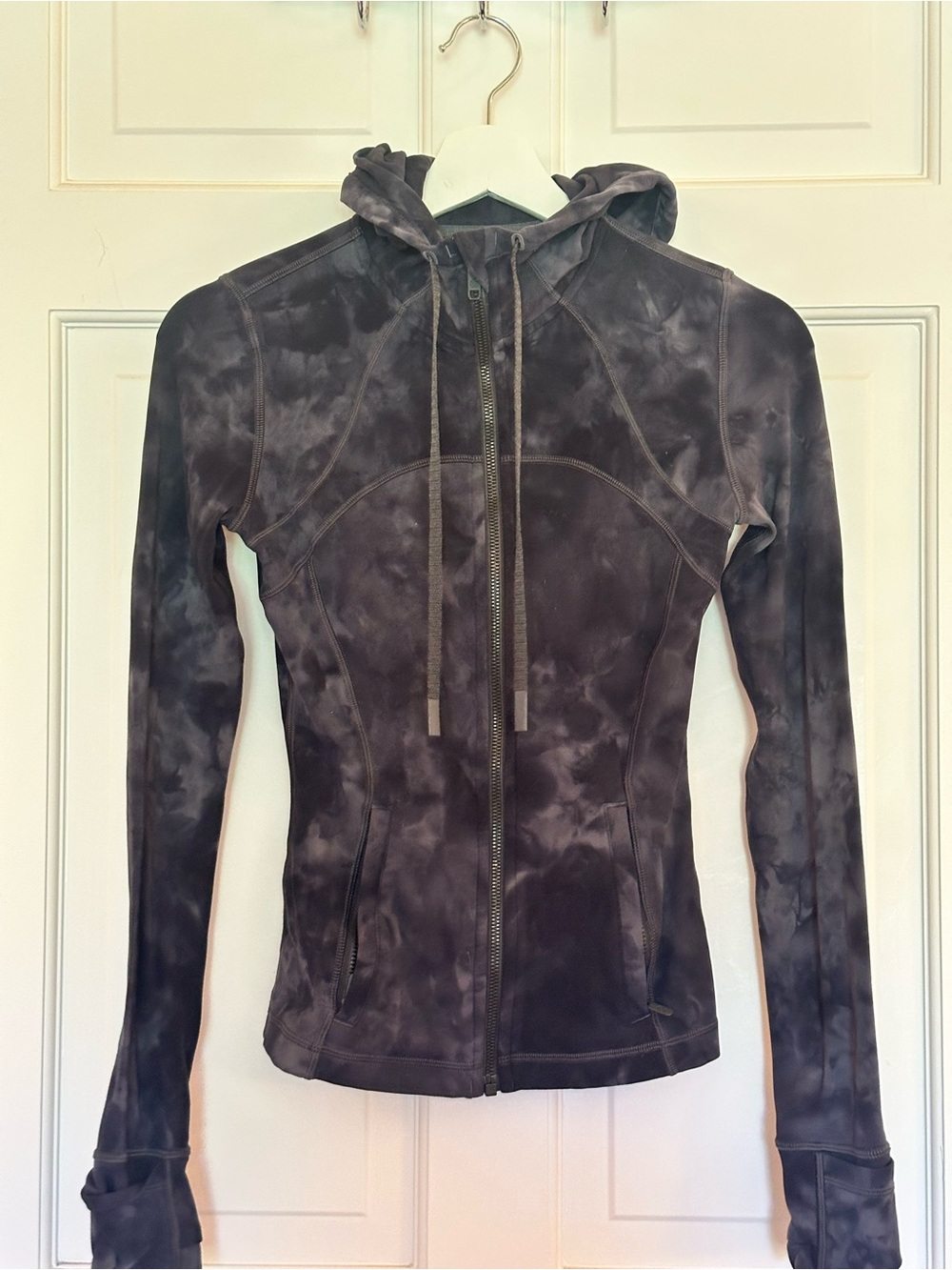 Lululemon Define Black Tie Dye Jacket - Sz 2